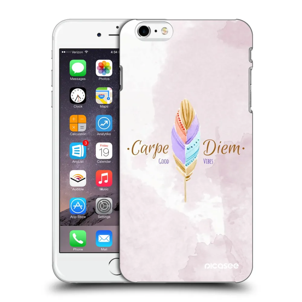 Picasee ULTIMATE CASE Apple iPhone 6 Plus/6S Plus - készülékre - Carpe Diem