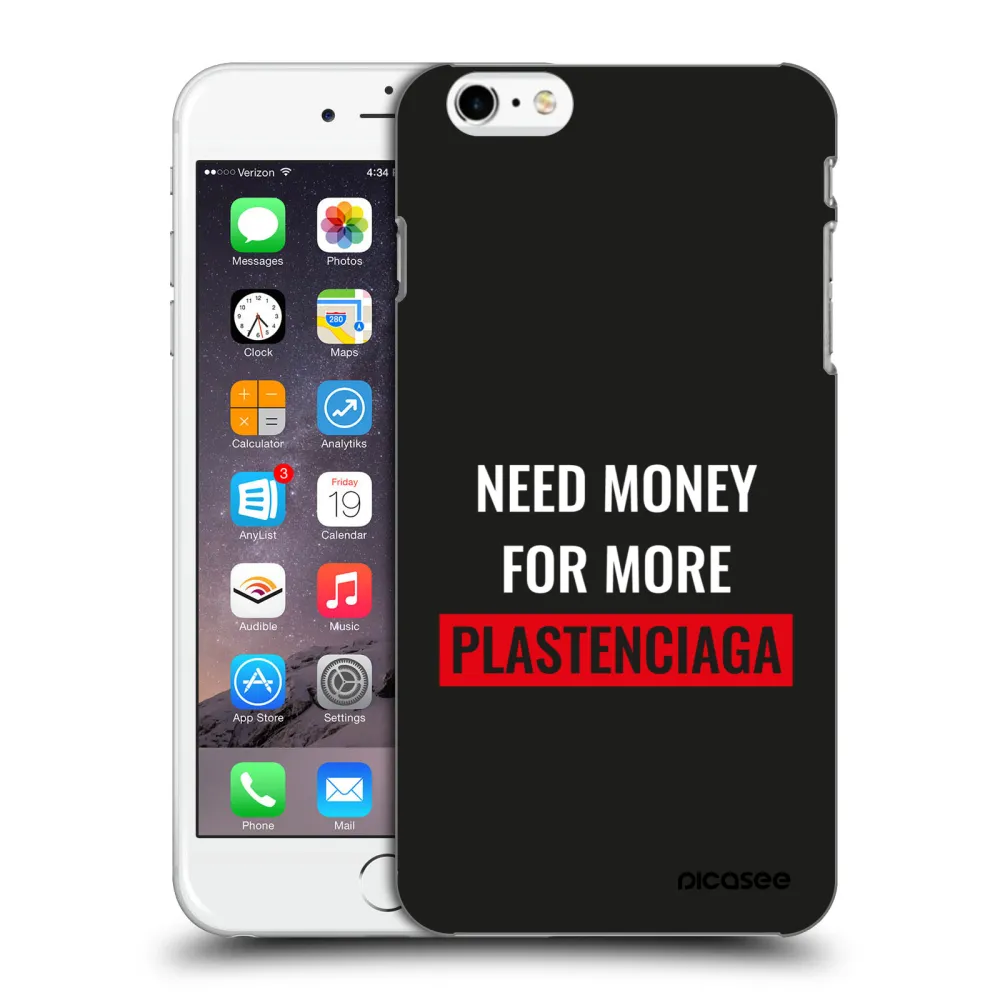 Picasee ULTIMATE CASE Apple iPhone 6 Plus/6S Plus - készülékre - More PLASTENCIAGA