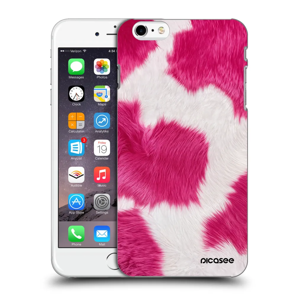 Picasee ULTIMATE CASE Apple iPhone 6 Plus/6S Plus - készülékre - Pink Moo