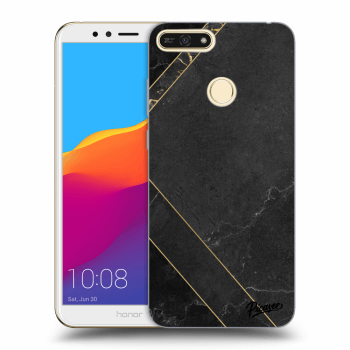 Tok az alábbi mobiltelefonokra Honor 7A - Black tile