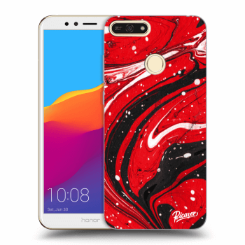 Szilikon tok erre a típusra Honor 7A - Red black