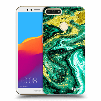 Szilikon tok erre a típusra Honor 7A - Green Gold