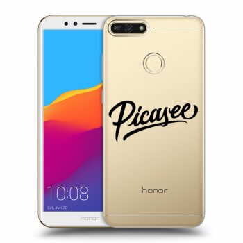 Tok az alábbi mobiltelefonokra Honor 7A - Picasee - black
