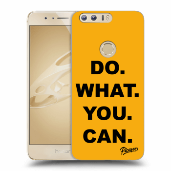 Picasee átlátszó szilikon tok az alábbi mobiltelefonokra Honor 8 - Do What You Can