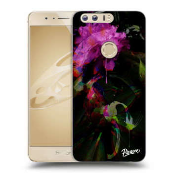 Picasee átlátszó szilikon tok az alábbi mobiltelefonokra Honor 8 - Peony Color