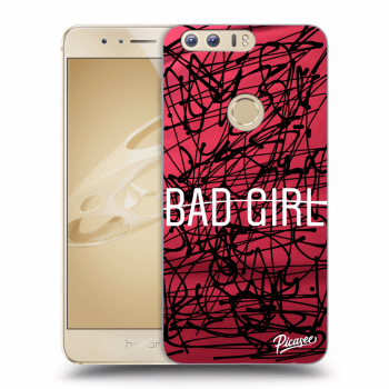 Picasee átlátszó szilikon tok az alábbi mobiltelefonokra Honor 8 - Bad girl