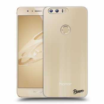 Picasee átlátszó szilikon tok az alábbi mobiltelefonokra Honor 8 - Clear
