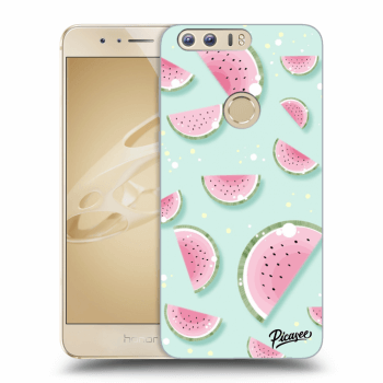 Picasee átlátszó szilikon tok az alábbi mobiltelefonokra Honor 8 - Watermelon 2