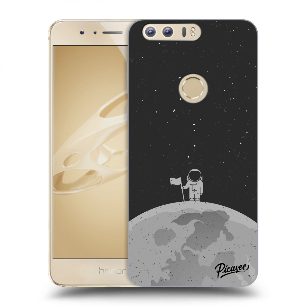 Picasee átlátszó szilikon tok az alábbi mobiltelefonokra Honor 8 - Astronaut