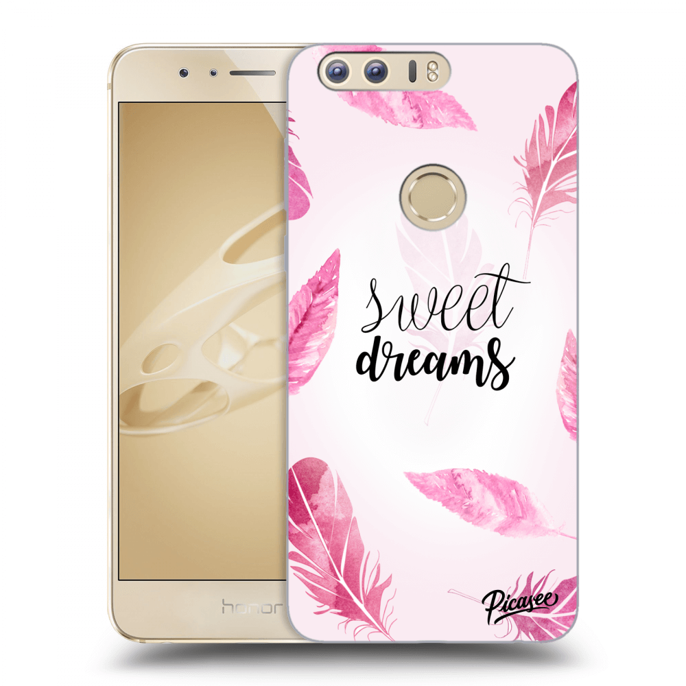 Picasee átlátszó szilikon tok az alábbi mobiltelefonokra Honor 8 - Sweet dreams