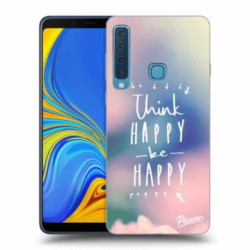 Picasee átlátszó szilikon tok az alábbi mobiltelefonokra Samsung Galaxy A9 2018 A920F - Think happy be happy