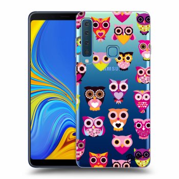 Picasee átlátszó szilikon tok az alábbi mobiltelefonokra Samsung Galaxy A9 2018 A920F - Owls