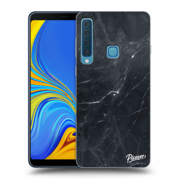 Picasee átlátszó szilikon tok az alábbi mobiltelefonokra Samsung Galaxy A9 2018 A920F - Black marble