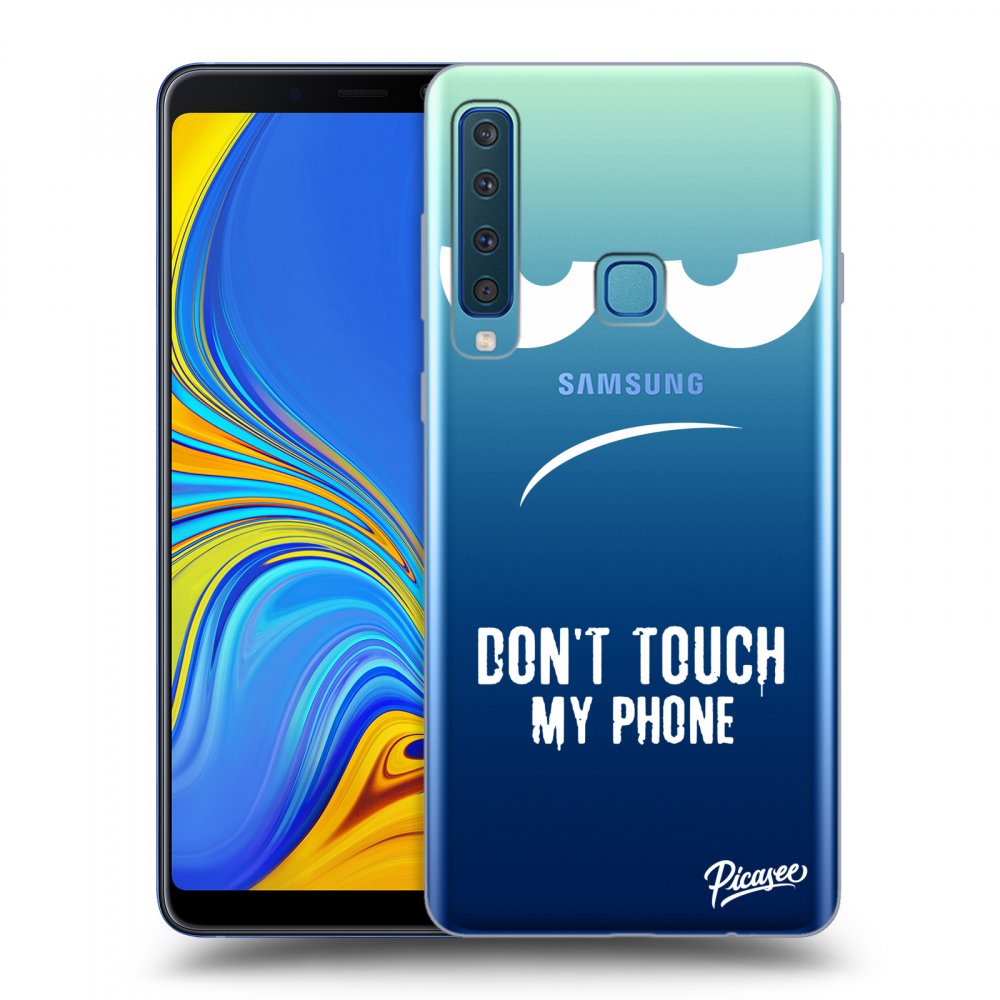 Picasee átlátszó szilikon tok az alábbi mobiltelefonokra Samsung Galaxy A9 2018 A920F - Don't Touch My Phone