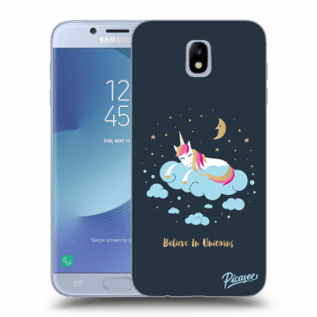 Picasee átlátszó szilikon tok az alábbi mobiltelefonokra Samsung Galaxy J7 2017 J730F - Believe In Unicorns