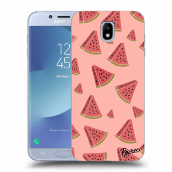 Picasee átlátszó szilikon tok az alábbi mobiltelefonokra Samsung Galaxy J7 2017 J730F - Watermelon