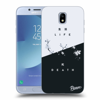 Picasee átlátszó szilikon tok az alábbi mobiltelefonokra Samsung Galaxy J7 2017 J730F - Life - Death