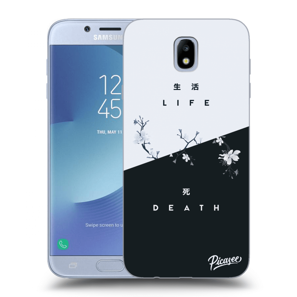 Picasee átlátszó szilikon tok az alábbi mobiltelefonokra Samsung Galaxy J7 2017 J730F - Life - Death