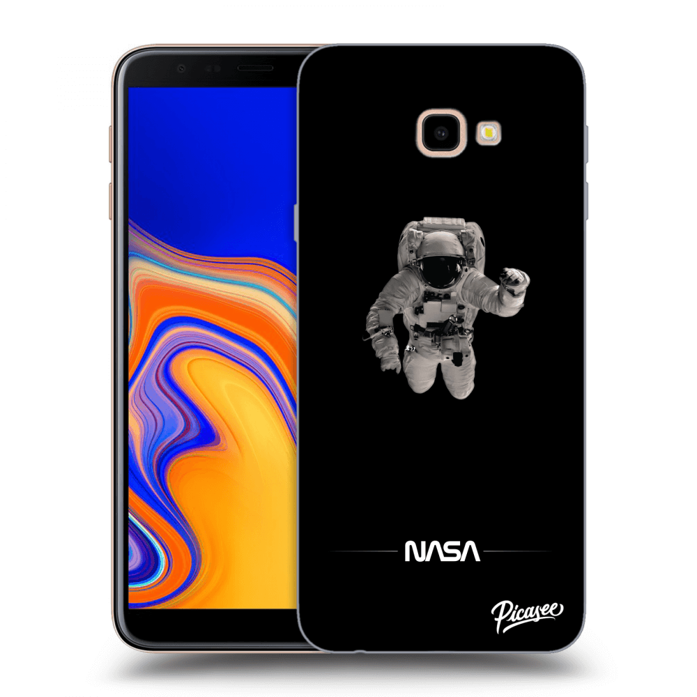 Picasee átlátszó szilikon tok az alábbi mobiltelefonokra Samsung Galaxy J4+ J415F - Astronaut Minimal