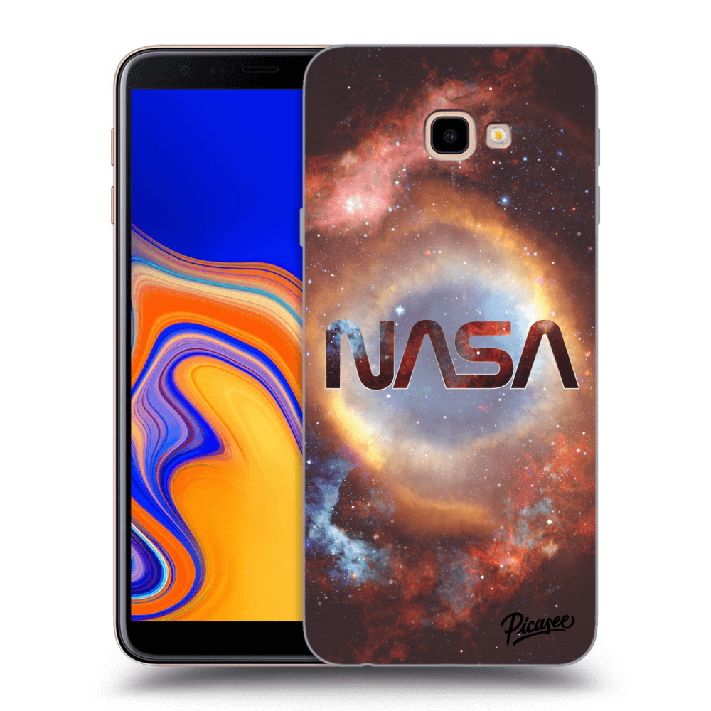 Picasee átlátszó szilikon tok az alábbi mobiltelefonokra Samsung Galaxy J4+ J415F - Nebula