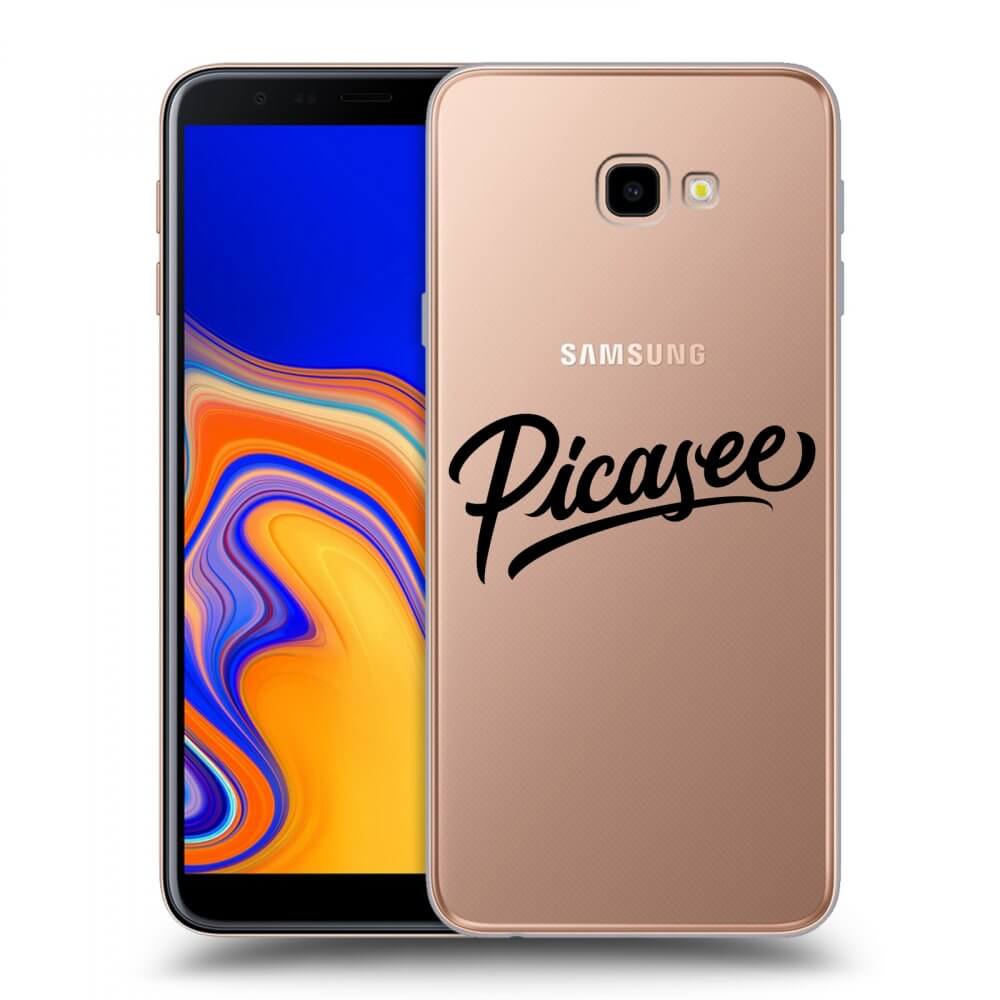 Picasee átlátszó szilikon tok az alábbi mobiltelefonokra Samsung Galaxy J4+ J415F - Picasee - black