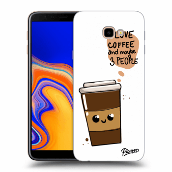 Tok az alábbi mobiltelefonokra Samsung Galaxy J4+ J415F - Cute coffee