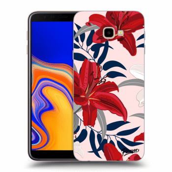 Tok az alábbi mobiltelefonokra Samsung Galaxy J4+ J415F - Red Lily