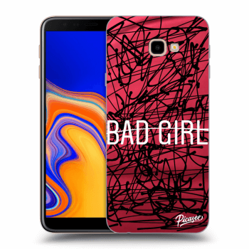 Picasee átlátszó szilikon tok az alábbi mobiltelefonokra Samsung Galaxy J4+ J415F - Bad girl