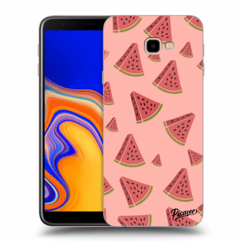 Picasee átlátszó szilikon tok az alábbi mobiltelefonokra Samsung Galaxy J4+ J415F - Watermelon