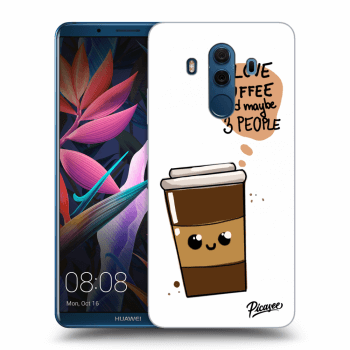 Picasee átlátszó szilikon tok az alábbi mobiltelefonokra Huawei Mate 10 Pro - Cute coffee