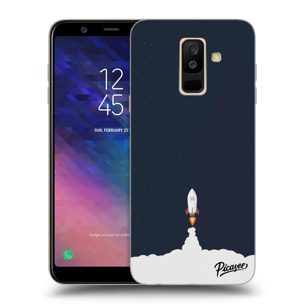 Picasee átlátszó szilikon tok az alábbi mobiltelefonokra Samsung Galaxy A6+ A605F - Astronaut 2