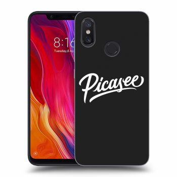Picasee fekete szilikon tok az alábbi mobiltelefonokra Xiaomi Mi 8 - Picasee - White