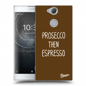 Picasee átlátszó szilikon tok az alábbi mobiltelefonokra Sony Xperia XA2 - Prosecco then espresso