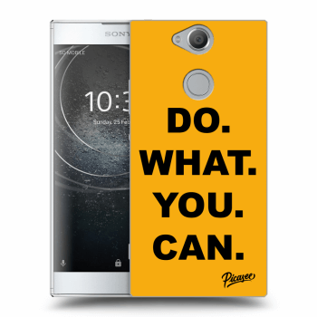 Picasee átlátszó szilikon tok az alábbi mobiltelefonokra Sony Xperia XA2 - Do What You Can