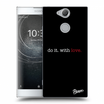 Picasee átlátszó szilikon tok az alábbi mobiltelefonokra Sony Xperia XA2 - Do it. With love.