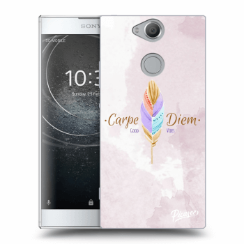 Picasee átlátszó szilikon tok az alábbi mobiltelefonokra Sony Xperia XA2 - Carpe Diem