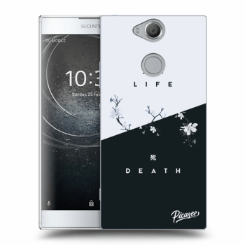 Picasee átlátszó szilikon tok az alábbi mobiltelefonokra Sony Xperia XA2 - Life - Death