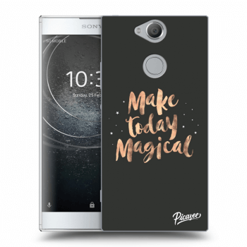 Picasee átlátszó szilikon tok az alábbi mobiltelefonokra Sony Xperia XA2 - Make today Magical