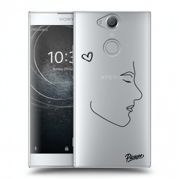 Picasee átlátszó szilikon tok az alábbi mobiltelefonokra Sony Xperia XA2 - Couple boy