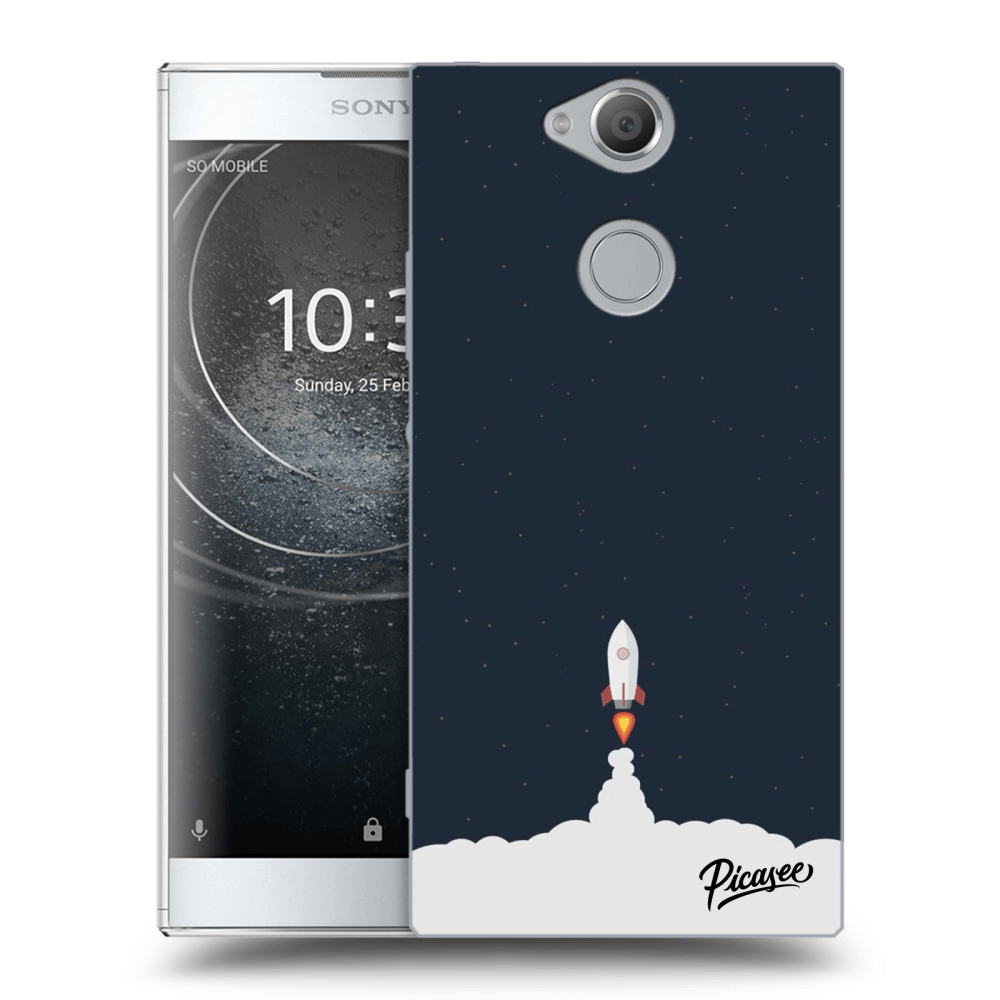 Picasee átlátszó szilikon tok az alábbi mobiltelefonokra Sony Xperia XA2 - Astronaut 2