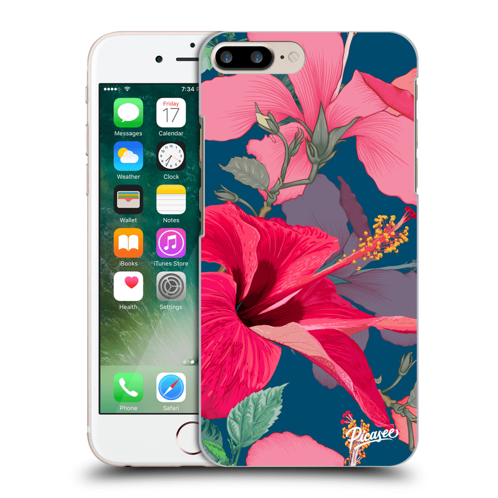 Picasee ULTIMATE CASE Apple iPhone 7 Plus - készülékre - Hibiscus
