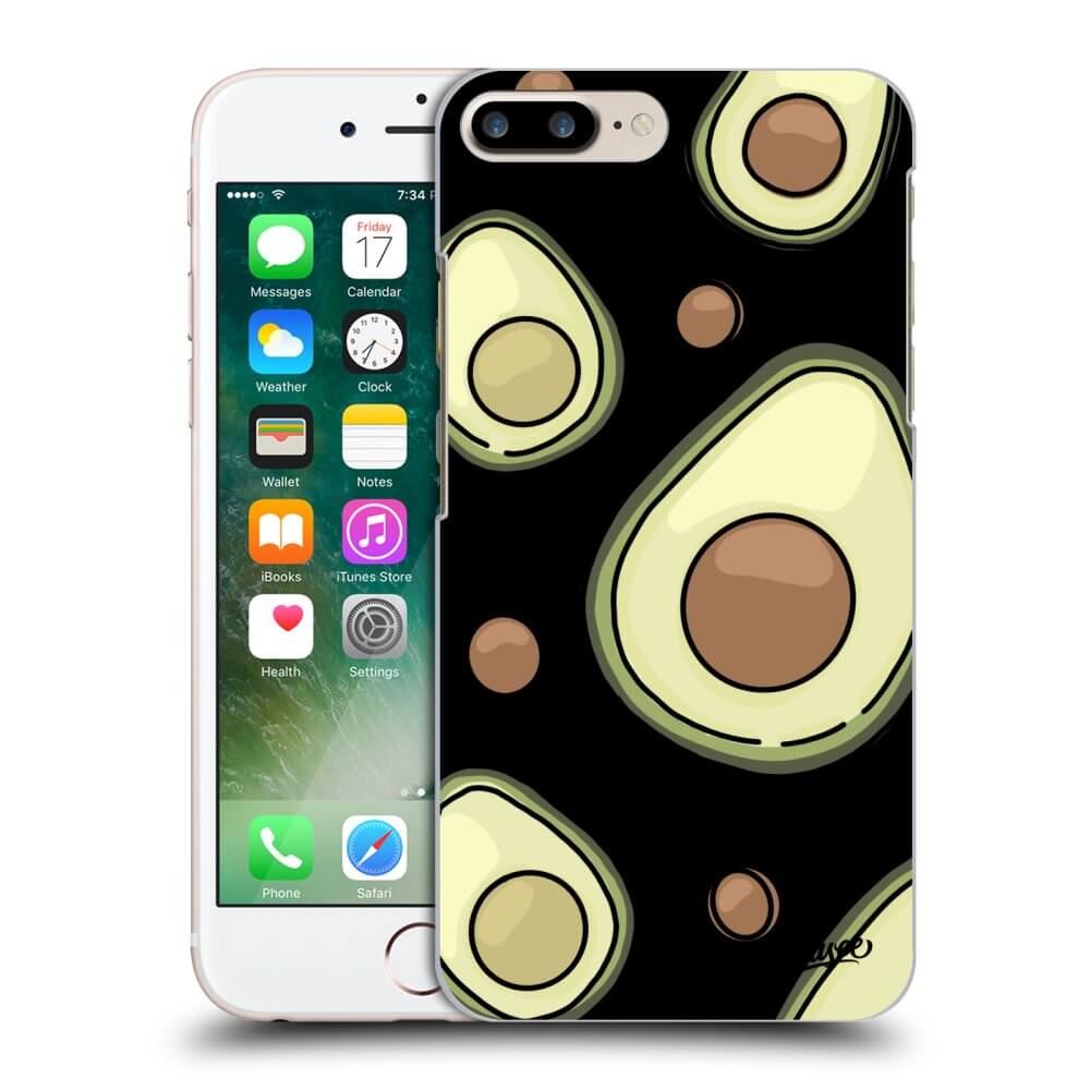 Picasee fekete szilikon tok az alábbi mobiltelefonokra Apple iPhone 7 Plus - Avocado