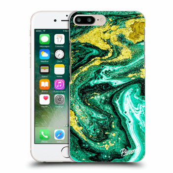 Szilikon tok erre a típusra Apple iPhone 7 Plus - Green Gold