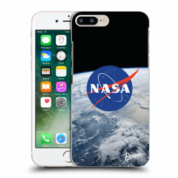 Picasee átlátszó szilikon tok az alábbi mobiltelefonokra Apple iPhone 7 Plus - Nasa Earth