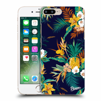 Picasee fekete szilikon tok az alábbi mobiltelefonokra Apple iPhone 7 Plus - Pineapple Color