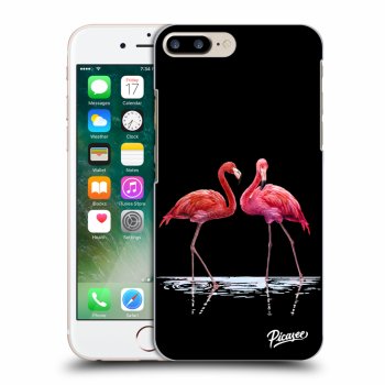 Picasee ULTIMATE CASE Apple iPhone 7 Plus - készülékre - Flamingos couple