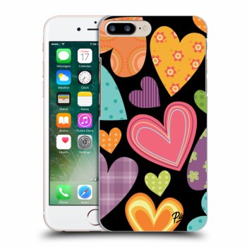 Picasee ULTIMATE CASE Apple iPhone 7 Plus - készülékre - Colored heart