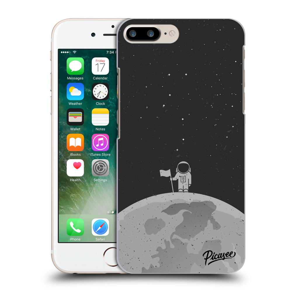 Picasee átlátszó szilikon tok az alábbi mobiltelefonokra Apple iPhone 7 Plus - Astronaut