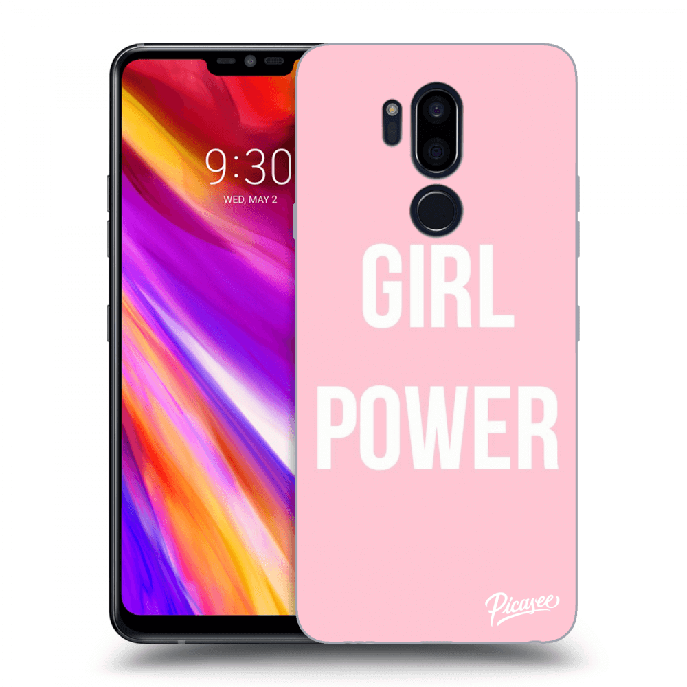 Picasee átlátszó szilikon tok az alábbi mobiltelefonokra LG G7 ThinQ - Girl power