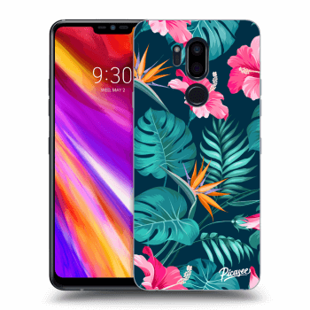 Tok az alábbi mobiltelefonokra LG G7 ThinQ - Pink Monstera